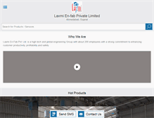 Tablet Screenshot of laxmiproject.com